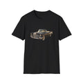 Classic Black Convertible Car Tee — Vintage Car Graphic T-Shirt