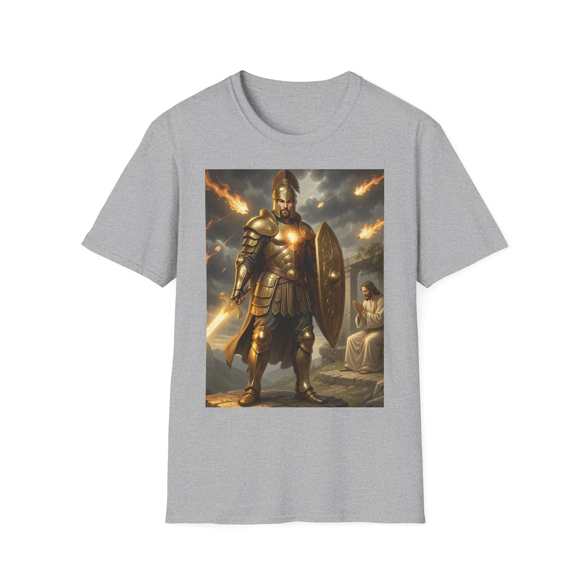 Christian Armor T-Shirt — "Ephesians 6:10-18" Spiritual Warfare Tee