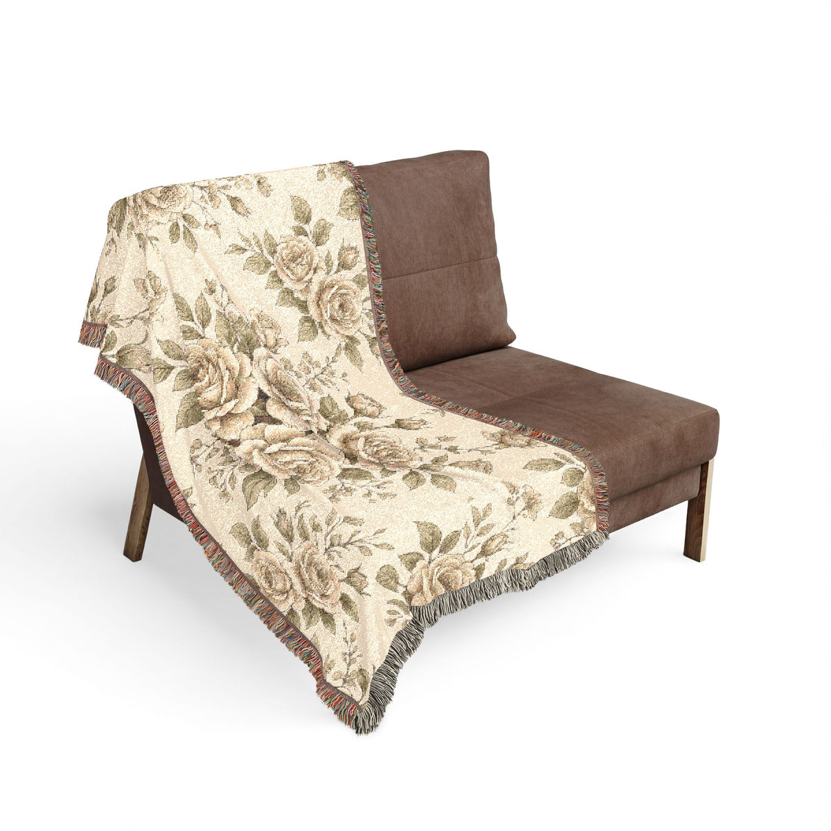 Floral Woven Blanket