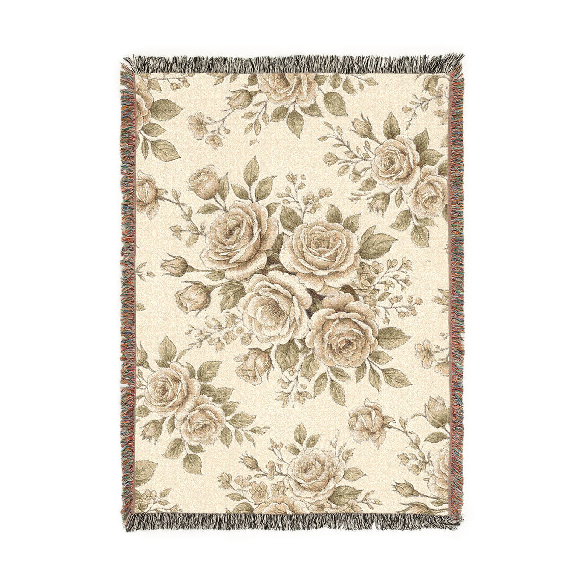 Floral Woven Blanket