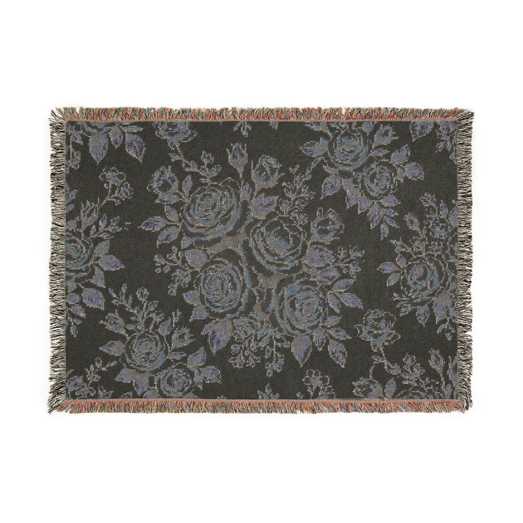 Floral Woven Blanket