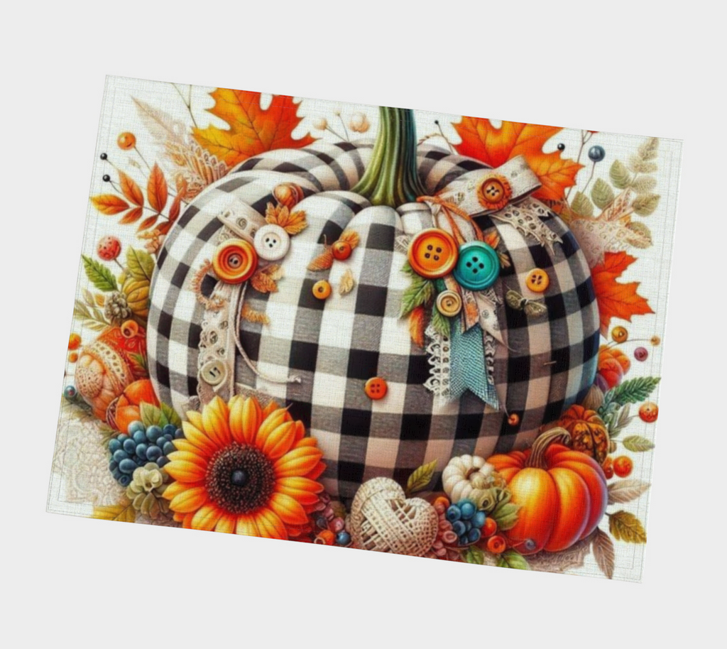Pumpkin buttons