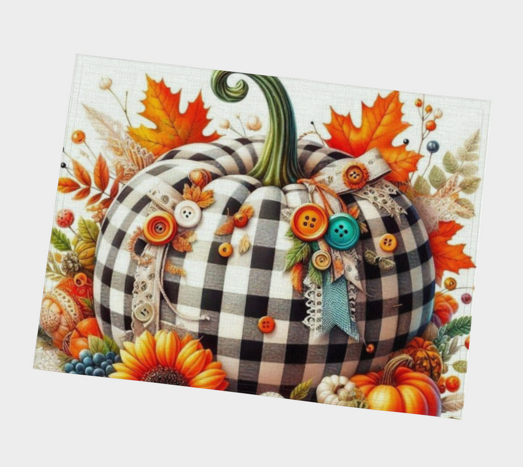 Pumpkin Buttons