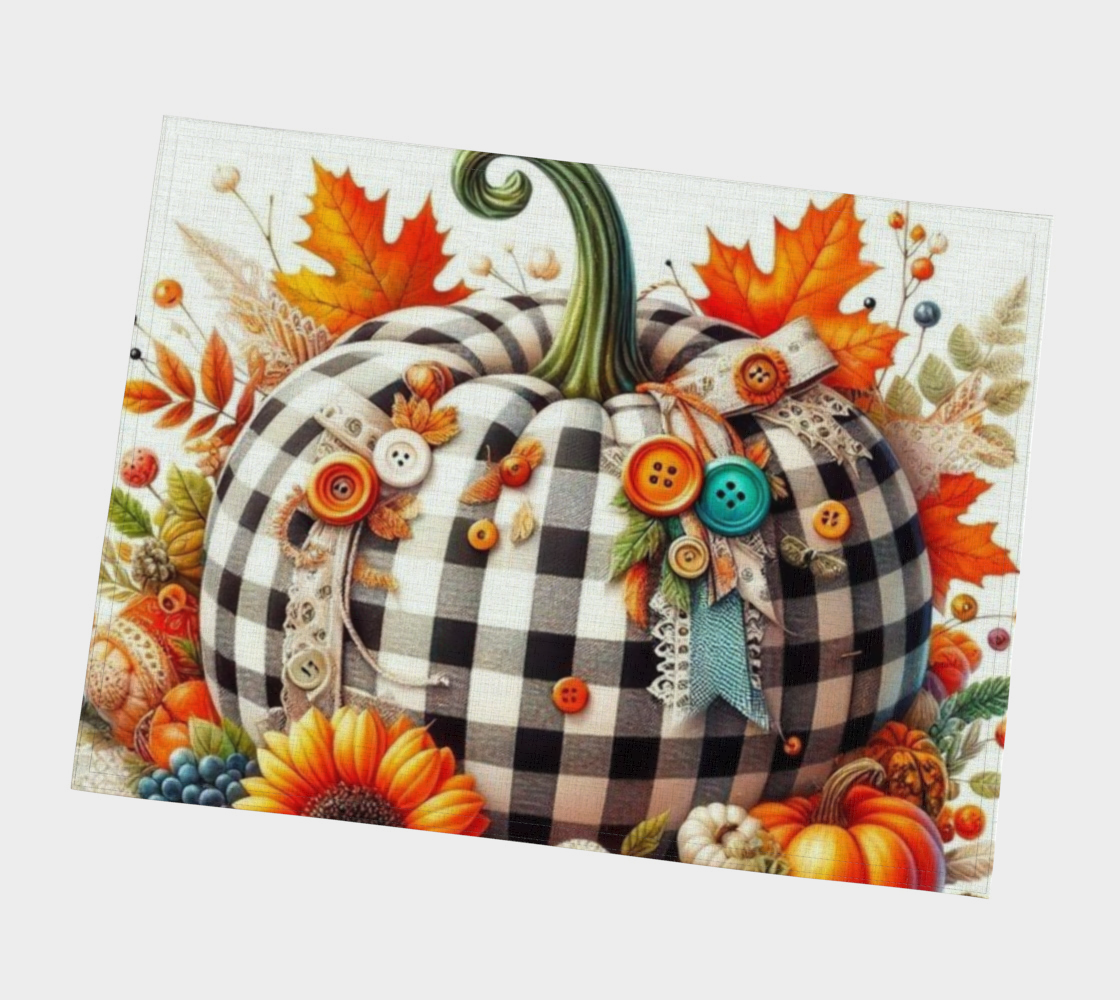 Pumpkin Buttons
