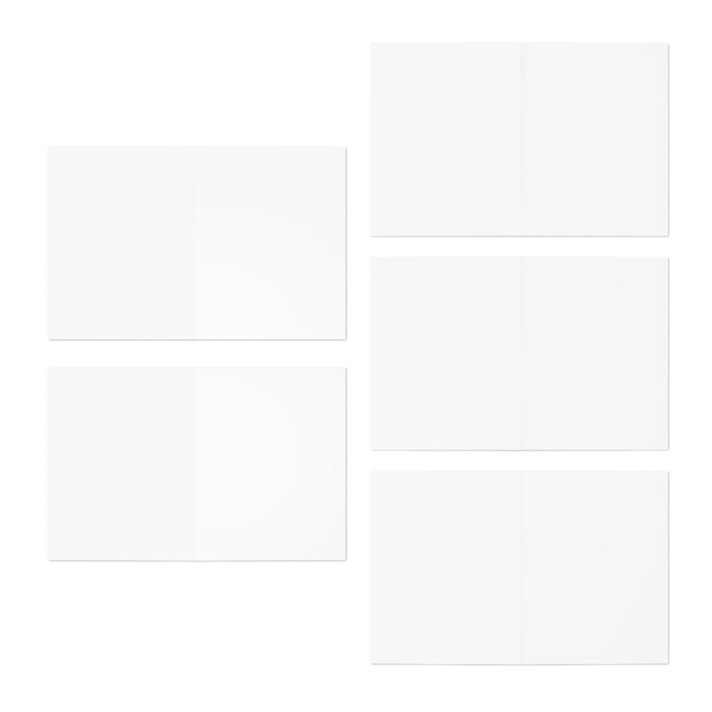 Christmas Winter Scenery Greeting Cards – 5-Pack Holiday Note Cards