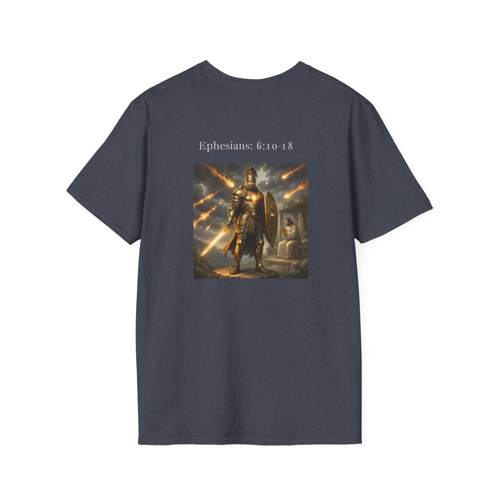 Christian Armor T-Shirt — "Ephesians 6:10-18" Spiritual Warfare Tee
