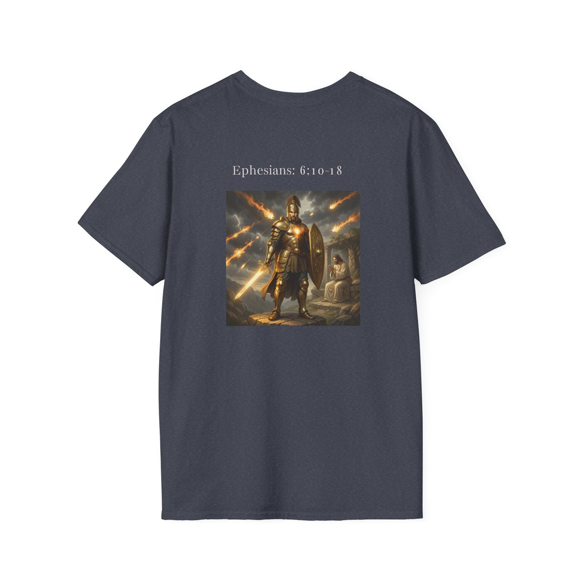 Christian Armor T-Shirt — "Ephesians 6:10-18" Spiritual Warfare Tee
