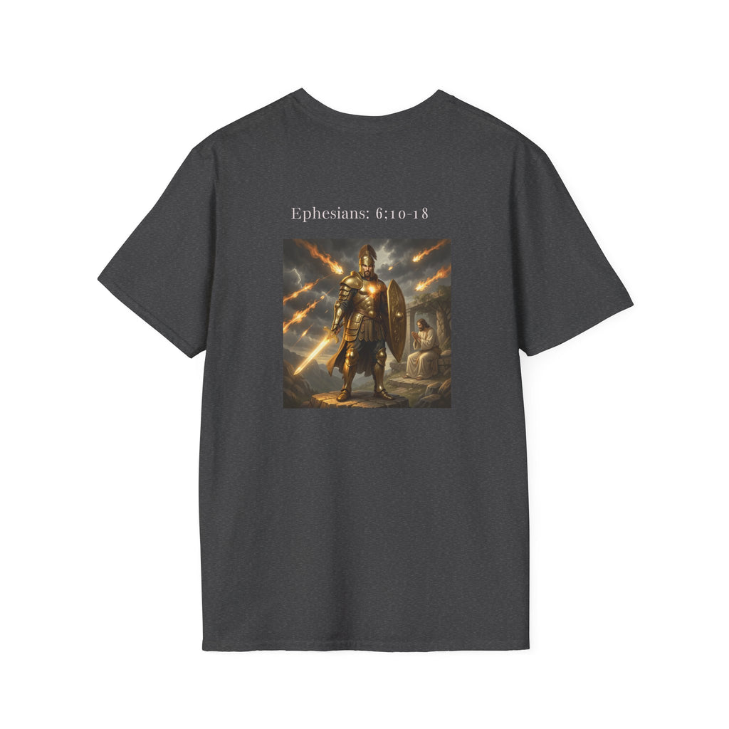 Christian Armor T-Shirt — "Ephesians 6:10-18" Spiritual Warfare Tee