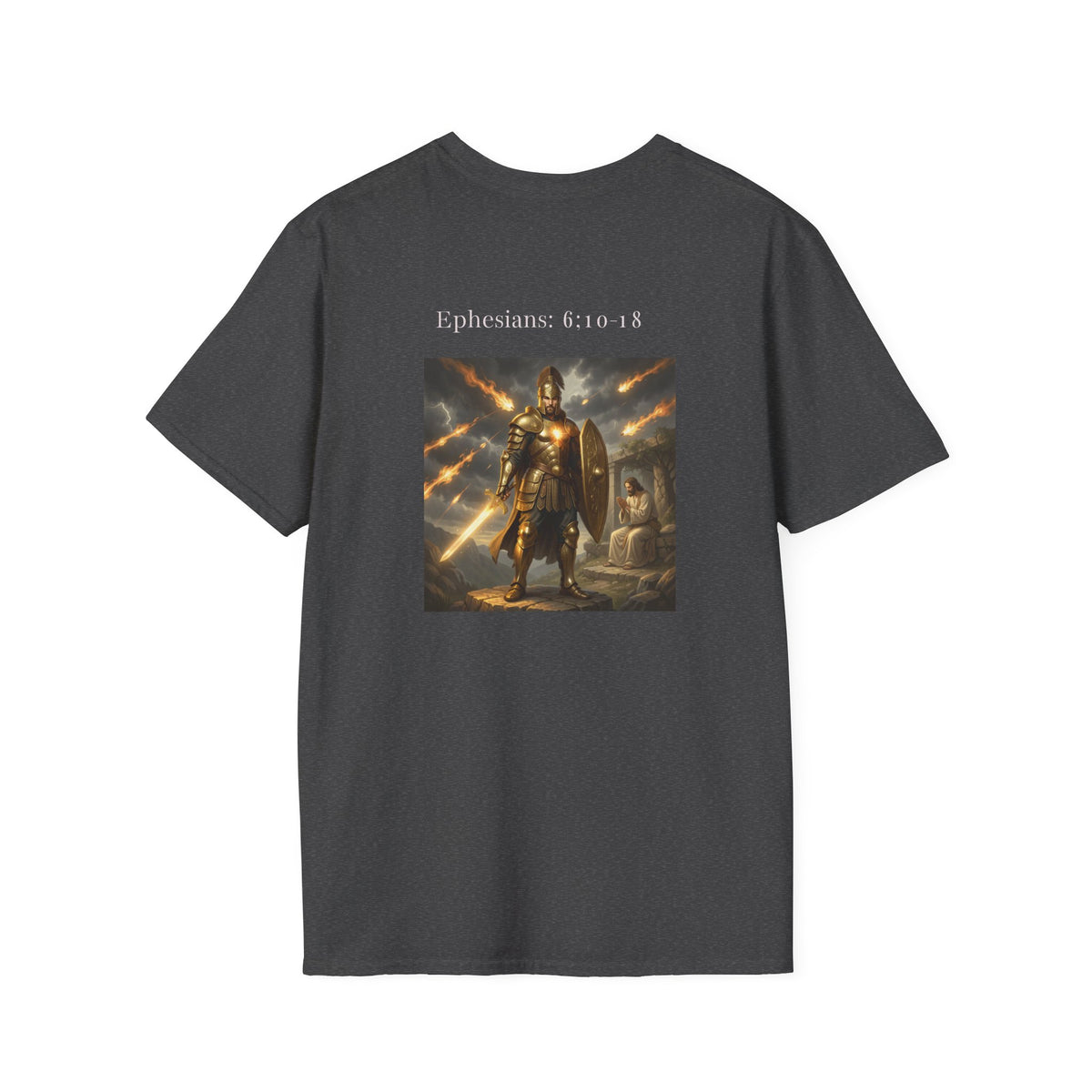 Christian Armor T-Shirt — "Ephesians 6:10-18" Spiritual Warfare Tee