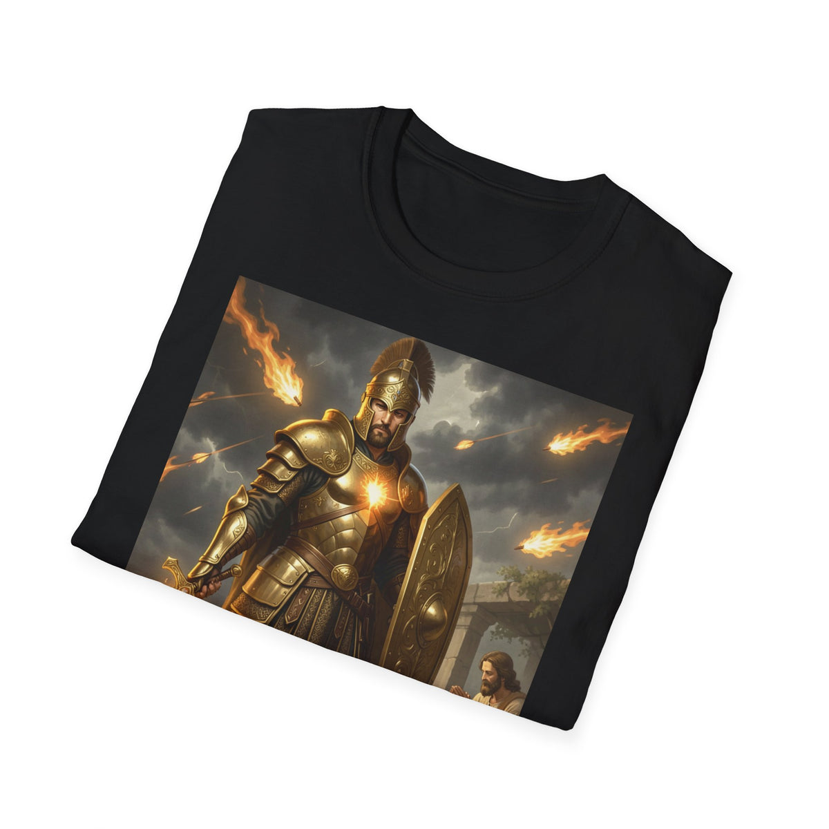 Christian Armor T-Shirt — "Ephesians 6:10-18" Spiritual Warfare Tee
