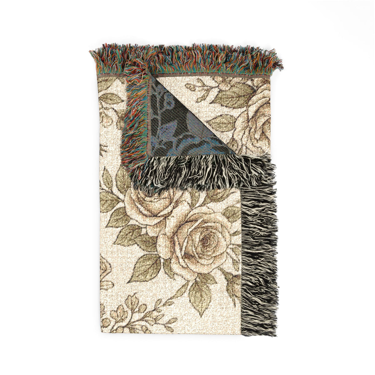 Floral Woven Blanket
