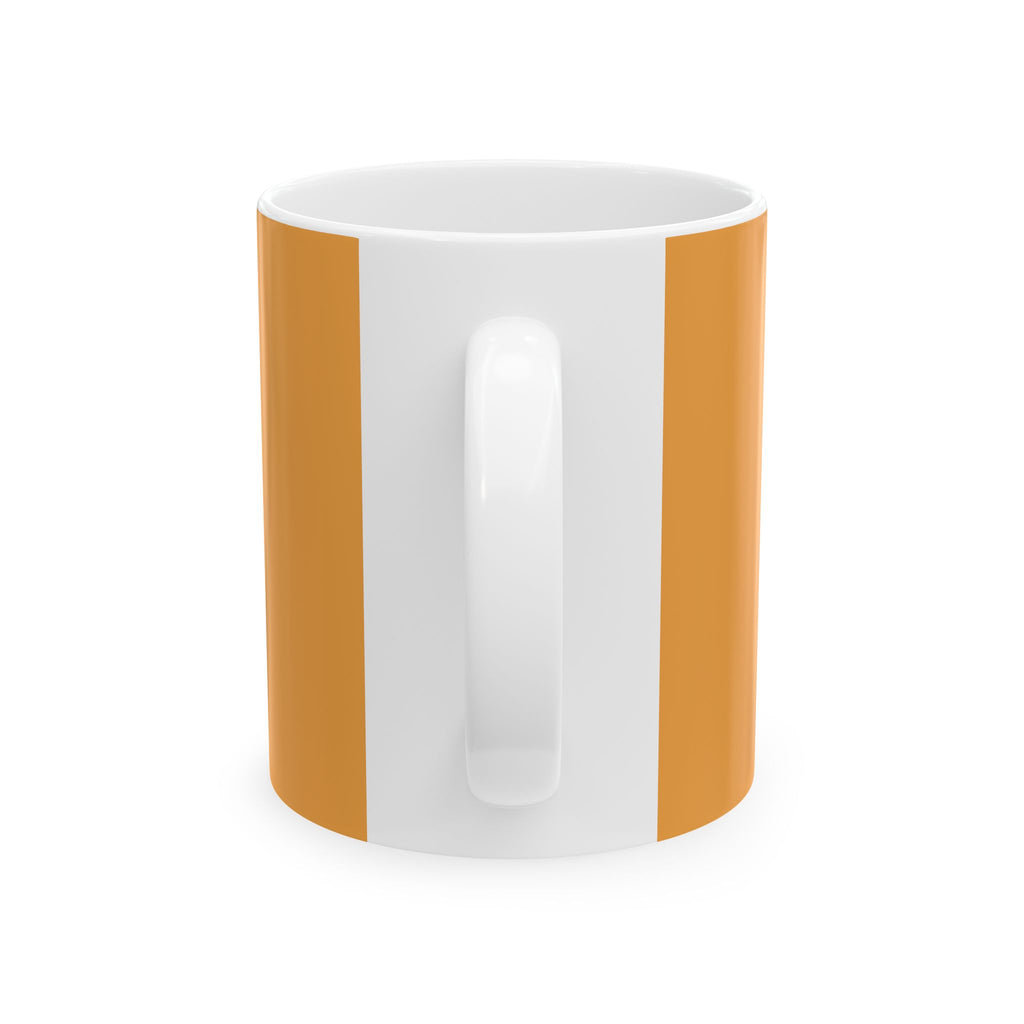 Welcome Autumn Sunflowers Ceramic Mug — Fall Pumpkin & Spiderweb Coffee Cup (11oz/15oz)
