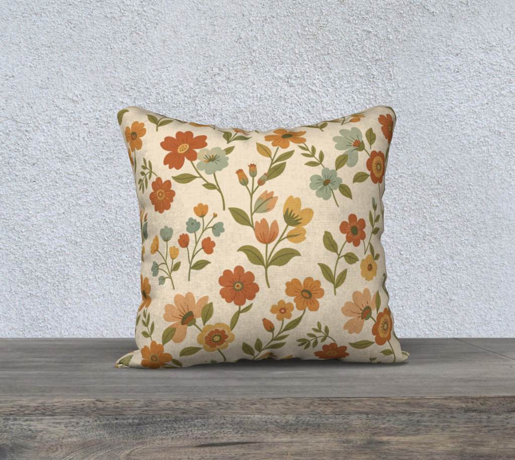 Vintage Wild Poppies