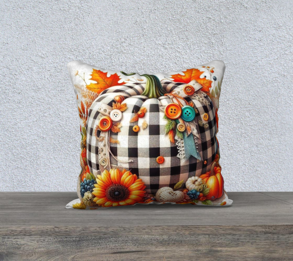 Pumpkin Checkered